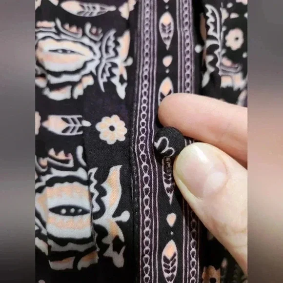 RARE Spell Gypsiana Button-down Shirt Dress size XS - Picture 7 of 9